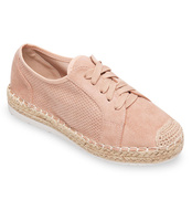 Półbuty damskie Ideal Shoes U-6270 Różowe