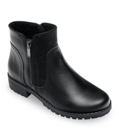 Botki damskie Pesco 18480 Czarne