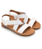 Sandałki damskie Super Mode 1458 Białe