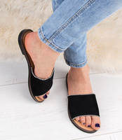 Klapki damskie Abloom SY693 Czarne