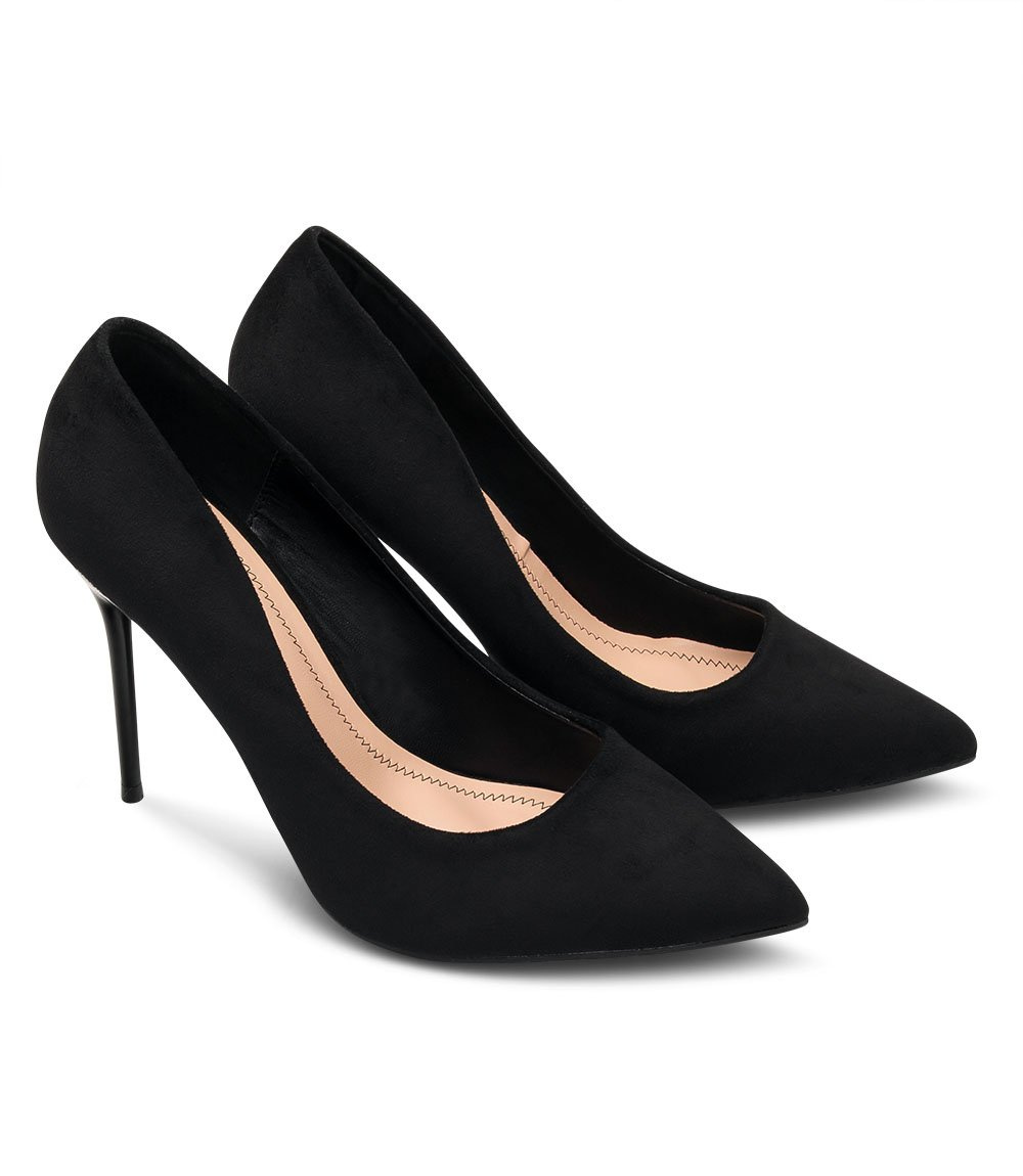 Czółenka damskie Style Shoes 6802 Czarne