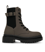 Botki damskie Sixth Sens JW129 Oliwkowe