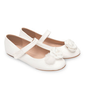 Balerinki dziecięce Bello Star E22-229 Białe