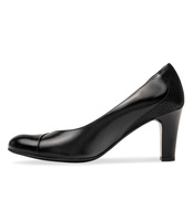 Czółenka damskie Krystad WZ20 Emma Czarne