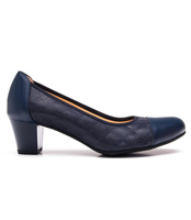 Czółenka Pesco 1705 Granatowe