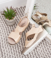 Sandałki damskie Skotnicki SA-3-0555 Złote