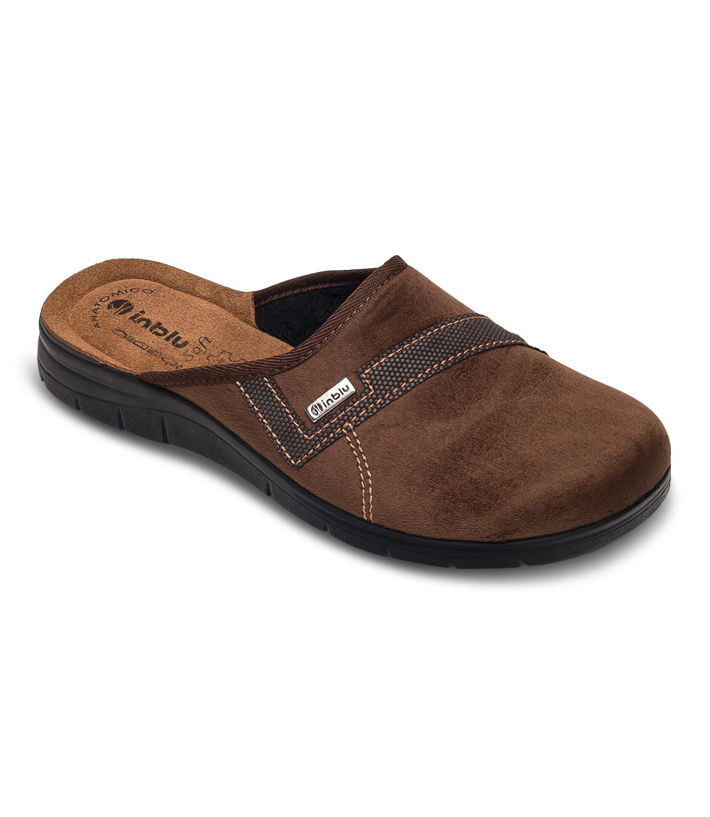 Kapcie męskie Inblu BG-42 Brązowe