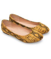 Balerinki damskie Abloom 9988-136 Żółte