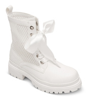 Botki damskie Lady Glory F6008 Białe