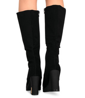 Kozaki damskie Sixth Sens F131 Czarne