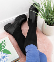 Kozaki damskie Sixth Sens JW170 Czarne