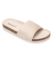 Klapki damskie Pinkai W005 Beżowe