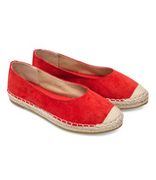 Espadryle damskie Sixth Sens 888-59 Czerwone