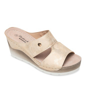 Klapki damskie Skotnicki KL-3-0511 Złote