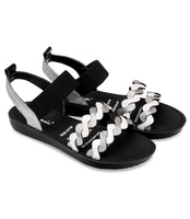 Sandałki damskie Super Mode 446 Srebrne