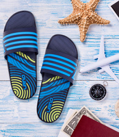 Klapki męskie basenowe Lano KL-4/5040-1 Navy/Blue