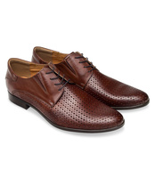 Półbuty męskie Pan 1136 Brązowe