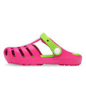 Klapki dziecięce Realpaks SLD-08 Różowo-Zielone