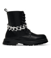 Botki dziewczęce Rock & Joy 7508-3B Czarne + S