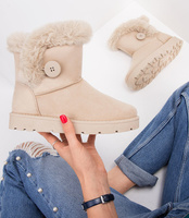 Śniegowce damskie Abloom BM-576 Beżowe