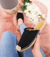 Klapki damskie Coura 4616 Czarne