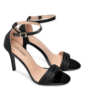 Sandałki damskie Laura Mode J-28 Czarne