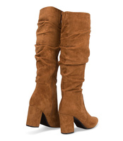 Kozaki damskie Bestelle 18052X-6 Brązowe