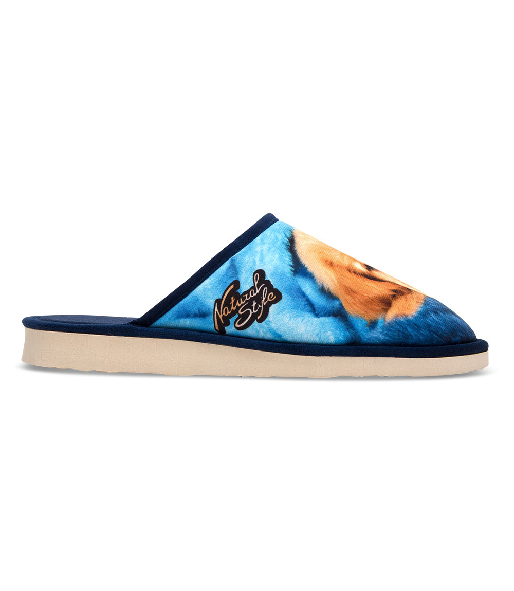 Kapcie damskie Natural Style NS-120 Śpiący Piesek