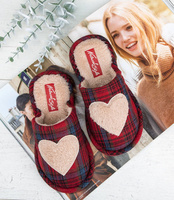 Kapcie damskie Natural Style NS-245 Czerwone