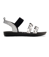 Sandałki damskie Super Mode 446 Srebrne