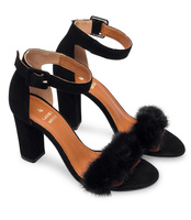 Sandałki damskie Laura Messi 1732 Czarne