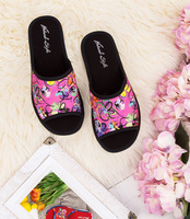 Kapcie damskie Natural Style NS-033 Różowe