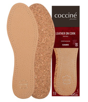 LEATHER ON CORK Wkładki skórzane na korku