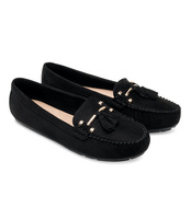 Mokasyny damskie Danic L7183 Czarne