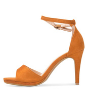 Sandałki damskie Laura Mode QL-128 Brązowe