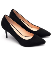 Czółenka damskie Sixth Sens 665-5 Czarne