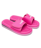 Klapki damskie Kubota Rzep KKRZ08 Różowe