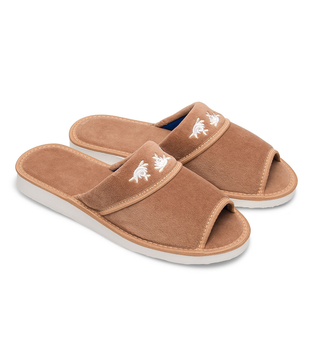 Kapcie damskie Natural Style NS-054 Beżowe
