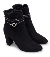 Botki damskie Abloom 58-580 Czarne