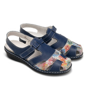 Sandałki damskie Vinceza 20-30412NV Granatowe