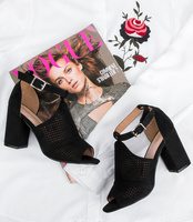 Sandałki damskie Sixth Sens TS-22 Czarne