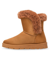 Śniegowce damskie Abloom BM-576 Brązowe