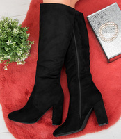 Kozaki damskie Super Mode 9382 Czarne