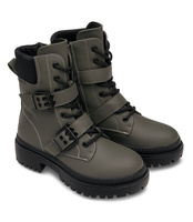 Botki damskie Sixth Sens JW132 Oliwkowe