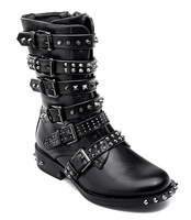 Botki damskie Foreverfolie C1121 Czarne