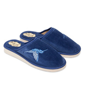 Kapcie damskie Natural Style NS-038 Niebieskie
