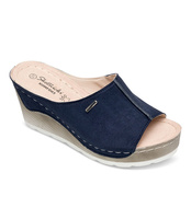 Klapki damskie Skotnicki KL-3-0510 Granatowe