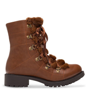 Botki damskie Lily Shoes K90 Brązowe