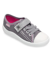 Trampki dziecięce Befado 251X107 Szare