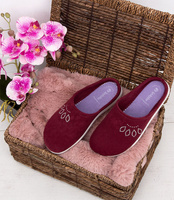 Kapcie damskie Inblu BS-43 Śliwkowe